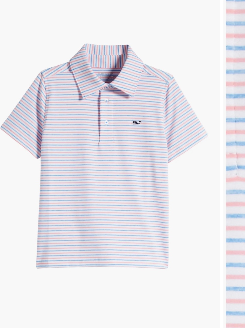 Vineyard Vines Kids' Bradley Sankaty Stripe Polo, 3T